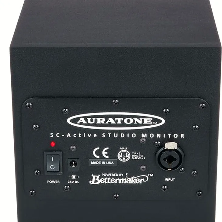 Auratone 5C Active Sound Cube Single Bk Review: Technical details and measurements