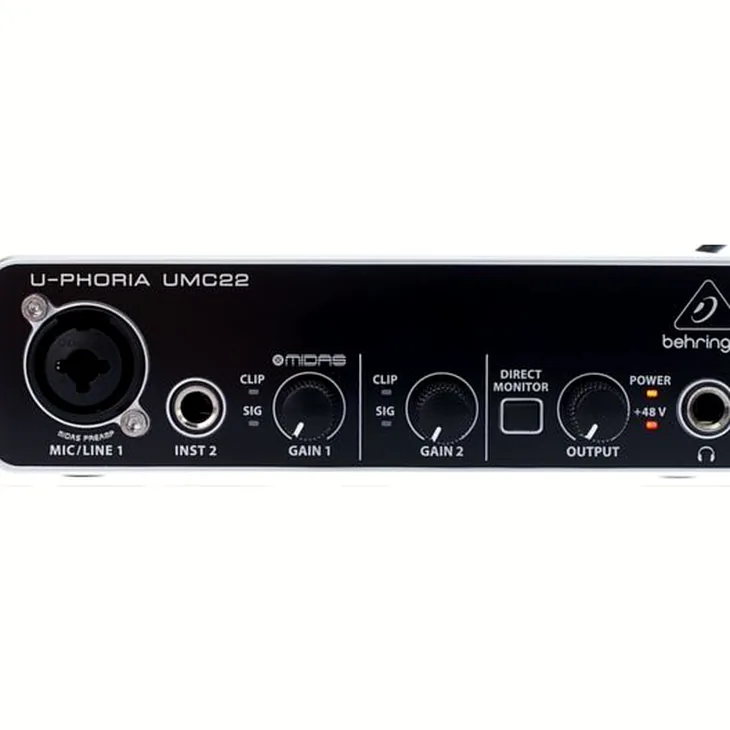 Behringer U-Phoria UMC22 Review: Tested & Rated