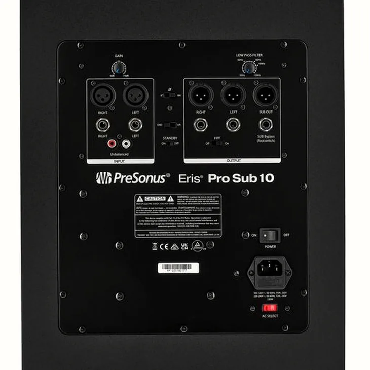 Presonus Eris Pro Sub 10 Review: DSP functions and filters explained