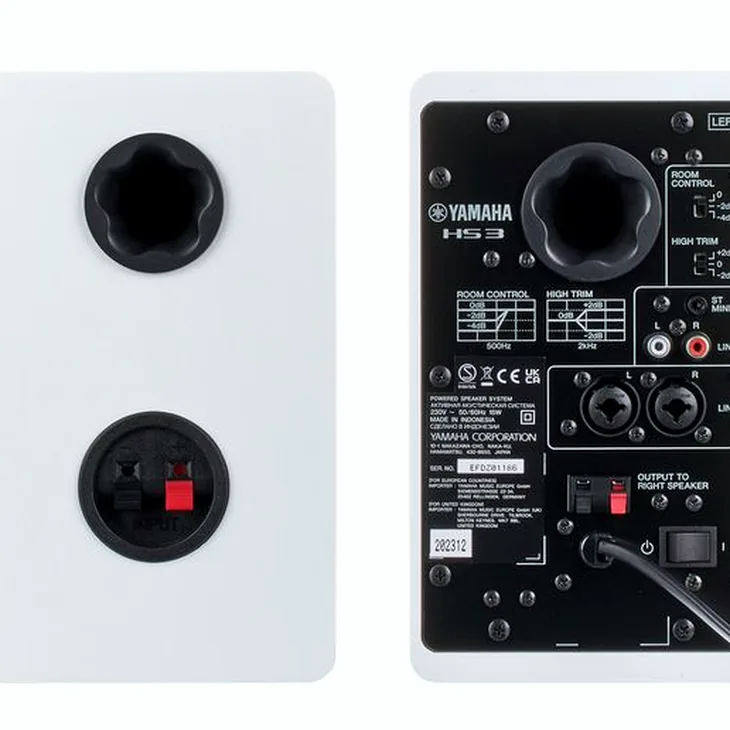 Yamaha HS 3 W Review: First listening impressions