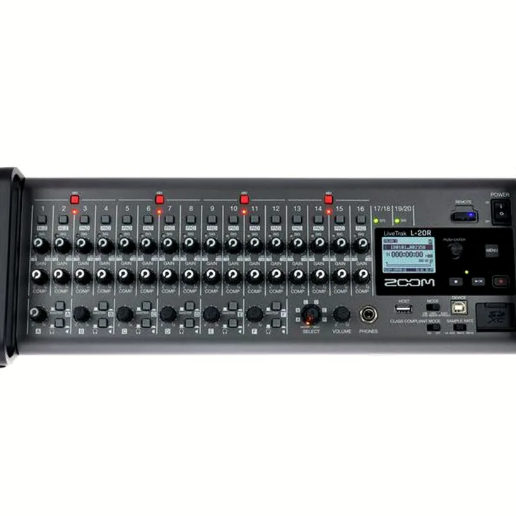 Zoom LiveTrak L-20R Review: The complete rundown